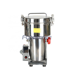 Electric Stainless Steel Grain Mill Grinder Commercial Spice Grinder Pulverizer Dry Grinder Grinding Machine