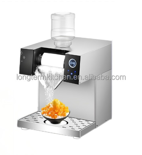 Hot Sale Automatic Flake Ice Shaver Manufacturing Ice Milk Snow Shaving Machine With Cheap Price