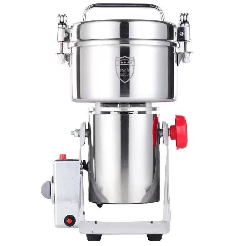 Electric Grain 2000g Pulverizer Herb Cacao Walnu Soybean Corn Flour Mill Dry Commercial Grinding Machines Spice Grinder