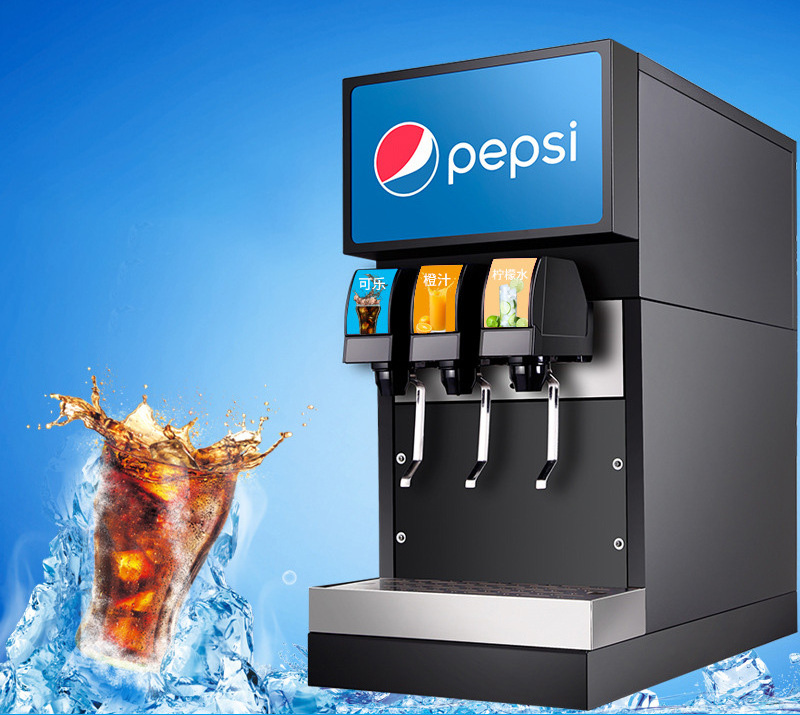 Commercial Post Mix Soda Fountain Dispenser With 5 Valves Carbonated Beverage C Drink Machine