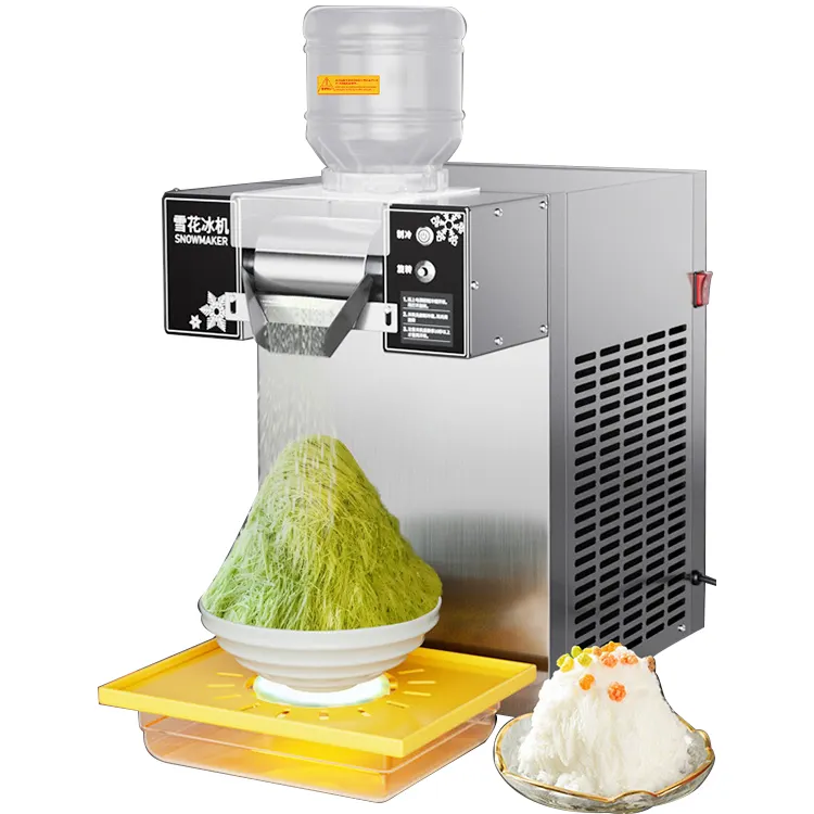 Milk Snowflake Cream Snow Flake Ice Machine In Summer Automatic Snow Machine Used In Commercial&Stall&Household for Table Top