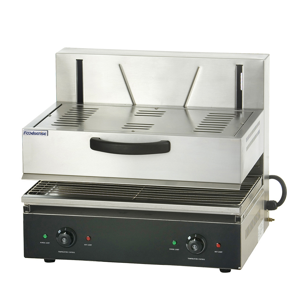 Stainless steel electric salamander grill commercial lifting smokeless salamander for sale price for kitchen equipment salamand