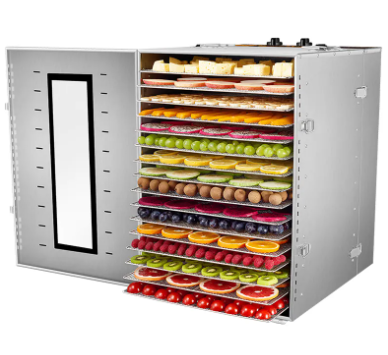 16-Layer Commercial food dehydrator for fruit and vegetable fruit Industrial dehydration machine food drying machine