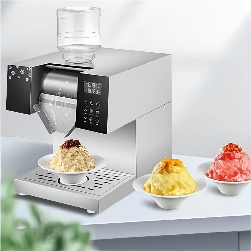 Portable Commercial snowflake ice maker slushy machine for small business idea at home Ice Crusher Snowflake Ice Shaver Machine