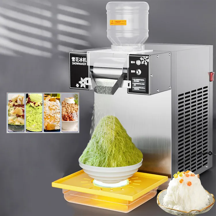 Milk Snowflake Cream Snow Flake Ice Machine In Summer Automatic Snow Machine Used In Commercial&Stall&Household for Table Top