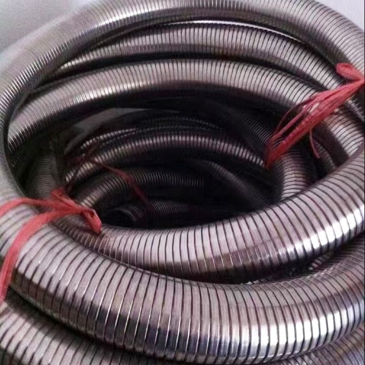 Good Quality SS Stripwound Hose Stainless steel Interlock Metal Hose for Car Exhaust System