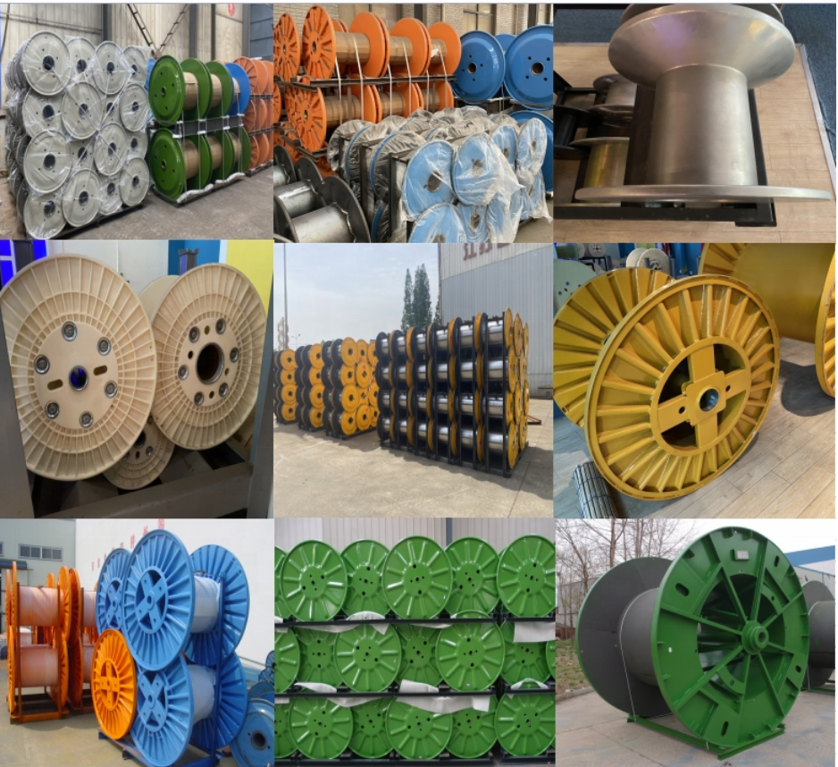 High Quality Steel Flange Process Bobbin, Bobbin for Cable Wire / Steel Wire, Metal Cable Reel/Drum