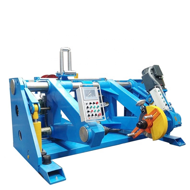 Alpha 1700 Hydraulic Cantilever Take-up Machine with Traverse for Cable Steel Drum Winding