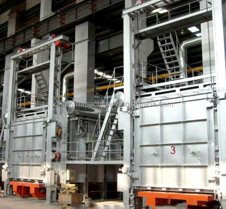 Wb Type Walking Beam Heat Treatment Line Hardening Quenching Tempering Gas Furnace