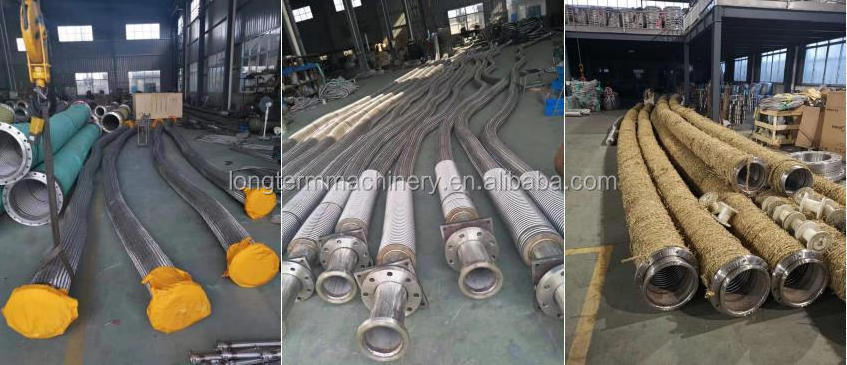 High Pressure Metal Braided Hose SS304 Stainless Steel Flexible Pipe/Hose/Tube~