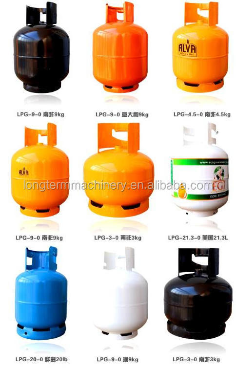 Lazer / PLC Double Tracking MIG Welding Longlife LPG Gas Cylinder, LPG Gas Storage Homeuse Cylinder for Cooking