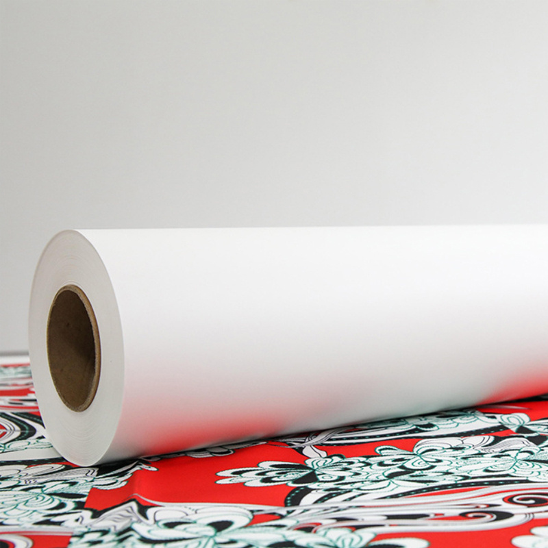 Factory wholesale fast dry 40/100gsm 100m 63inches sublimation roll heat transfer printing paper