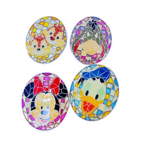 High Quality Mickey  And Duck Brooch Cartoon Anime Daisy Metal Badge Enamel Lapel Pins