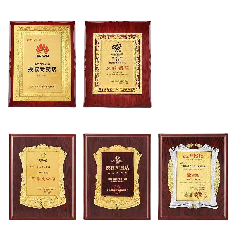 Wooden Trophies Awards Plaques Customized solid wood for creative marble award plaque  Factory whosale cheap award plaques