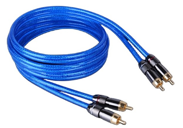 Premium Gold plated connectors cable rca 2RCA plugs to 2RCA plugs RCA cable