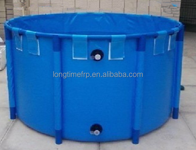 FRP GRP Rectangular Fish Agriculture Tank Aquaculture Fiberglass Fish Farming Tank