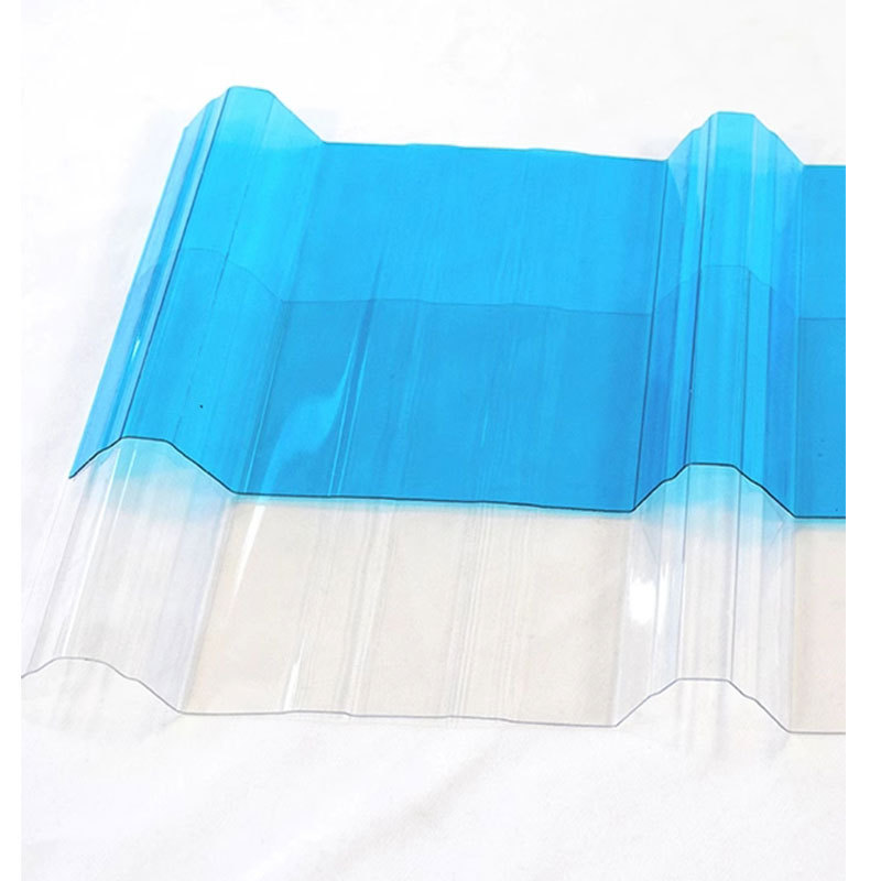 FRP Clear Corrugated Fiberglass Roof Panels transparent plastic sheets