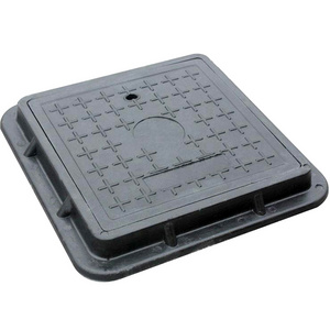 Supply High Quality square lockable 600x600 telecom composite grp frp manhole cover