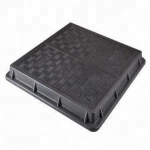 Supply High Quality square lockable 600x600 telecom composite grp frp manhole cover