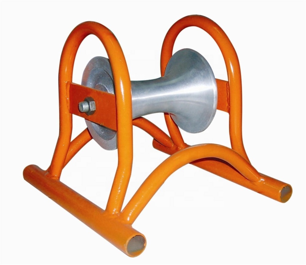 Electrical Corner Cable Roller With Aluminum Wheel nylon cable pulley, Cable Roller