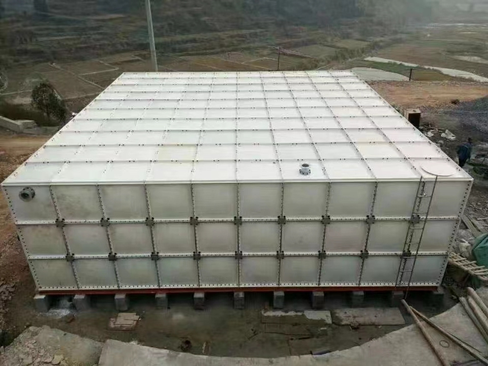 20000L to 50000L SF fiber glass reinforced plastic panel water tank storage tank