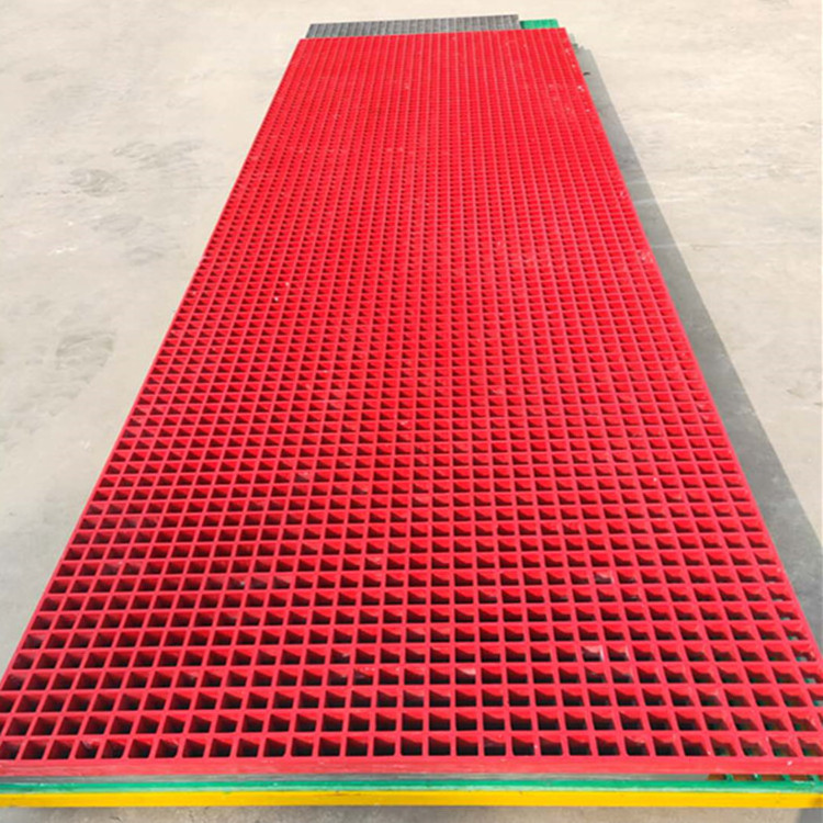 fiberglass plastic Mesh  grating 4x8  sheet