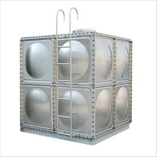 tower water tank, press stainless steel water tank for steel tower, storage water tank