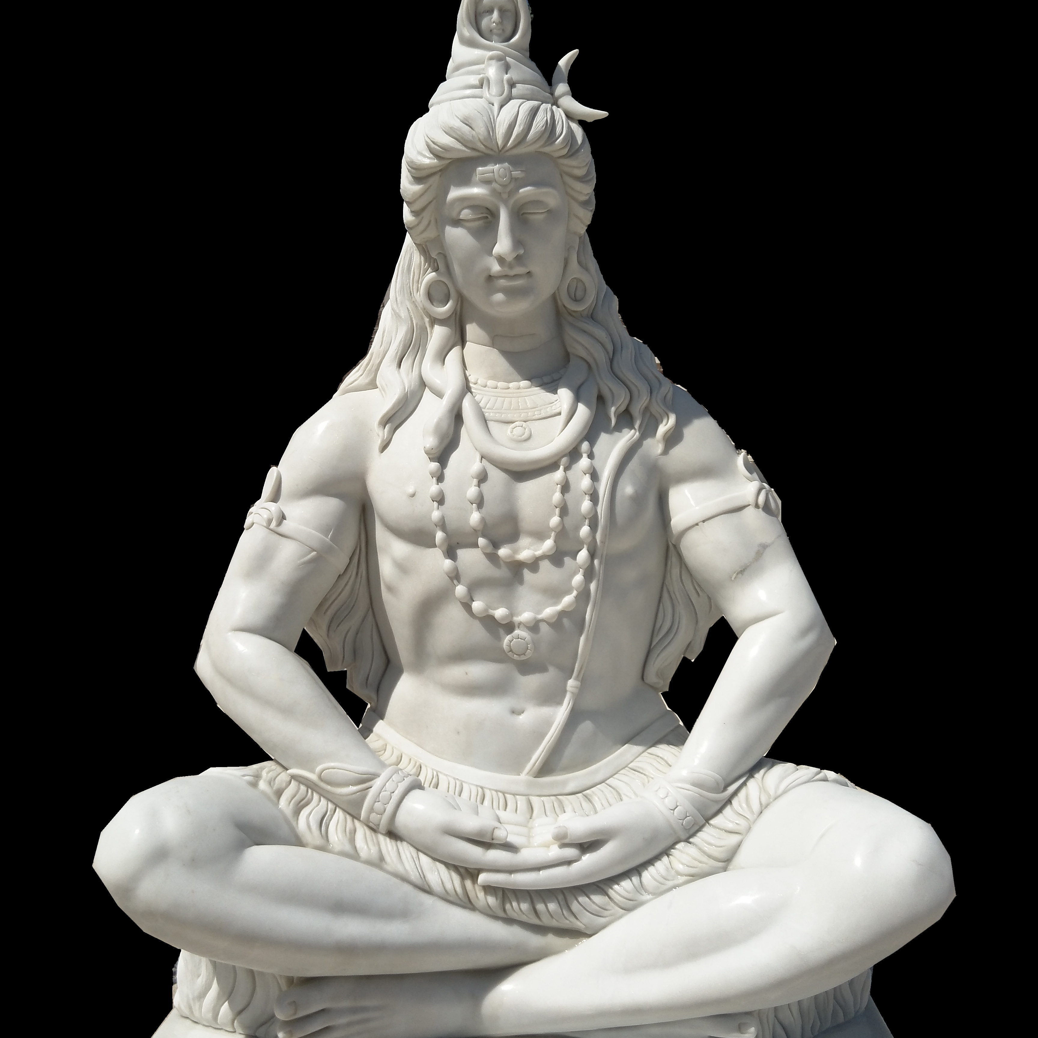 Indian Religious Ganesha Stone Sculpture Sale Large Modern Stone Sculpture White Marble Stone Statue For Wholesale