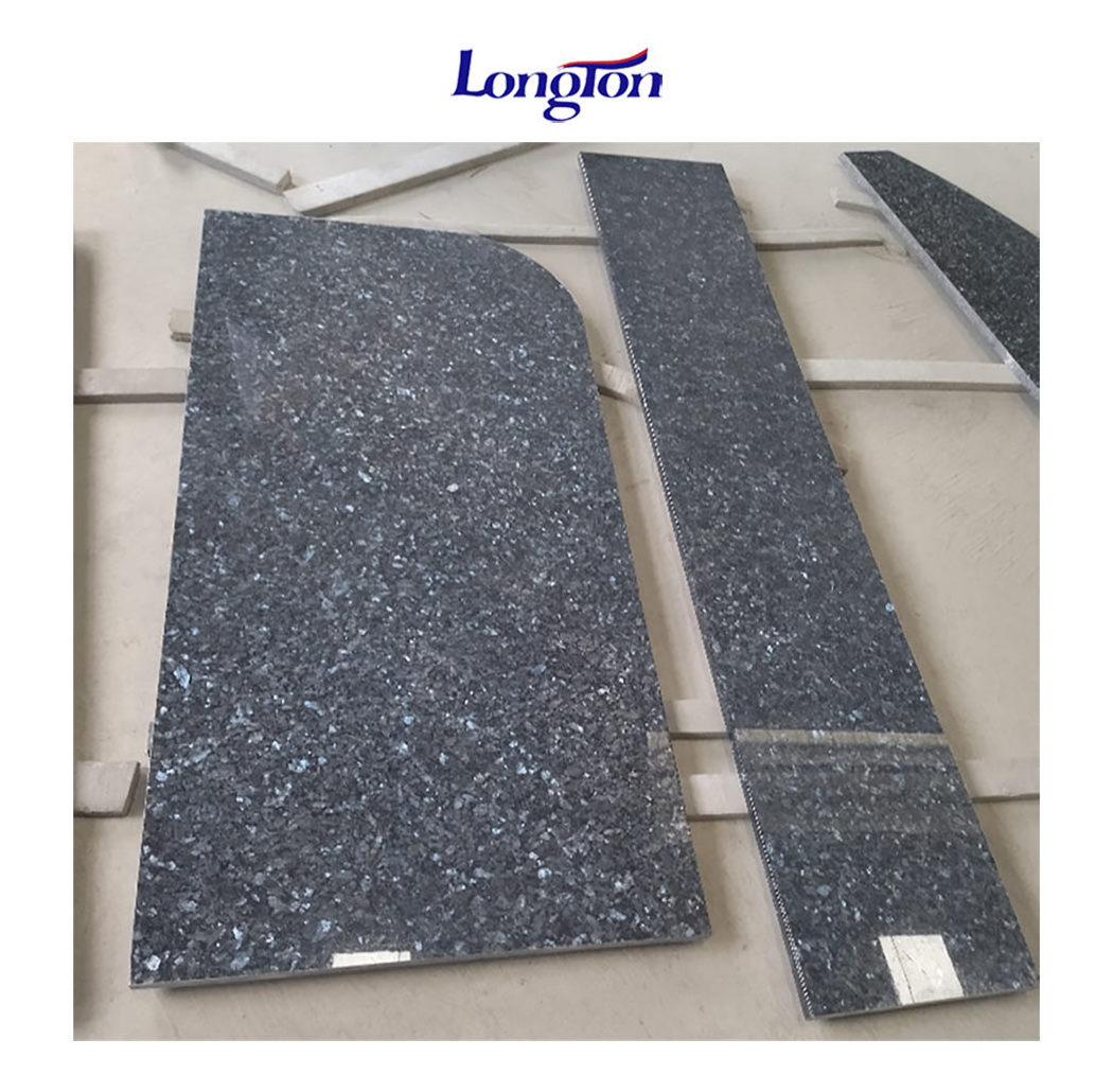 95% Polished Degree 60*120 Tiles Norway Natural Stone Granite Price Blue Pearl Emerald Outdoor decor Granito Granite Tiles