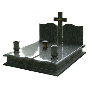 Black Marble Monument Tombstone Cemetery  For Graves Set  European Style Tombstone Muslim Tombstone