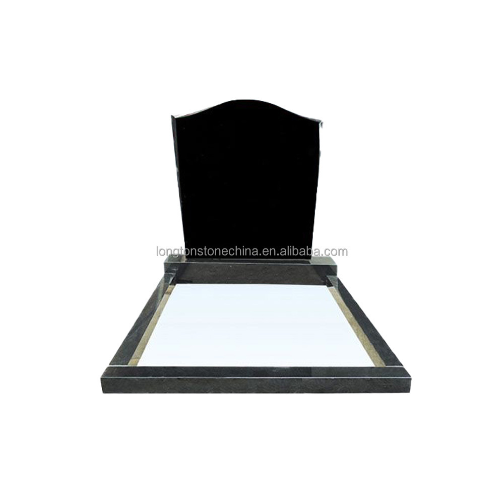 Black Granite Monument Design Funeral Cemetery Natural Granite Cheap Price Tombstone Design Headstone For Grave