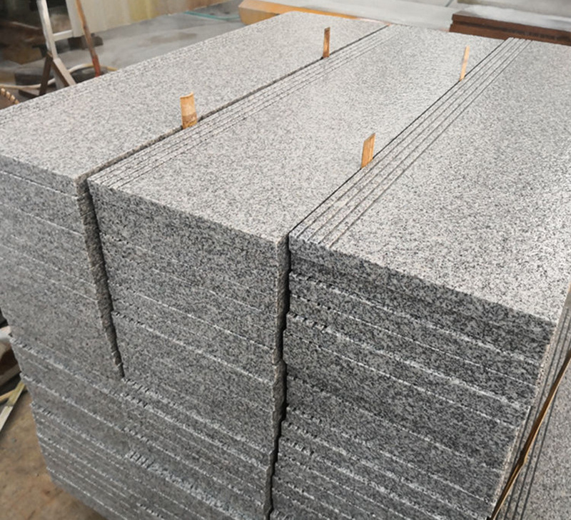 China G603 Natural Granito Outdoor Paving Stone Briques de granit Staircase Palisade Floor Tile Wall Cladding G603 Granite