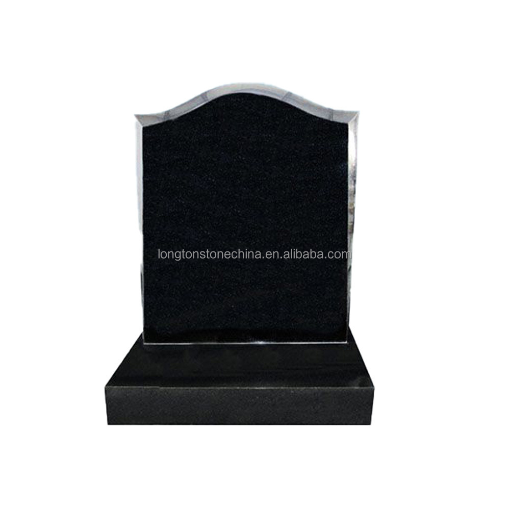 Natural Granite Hand Carved Angel With Wings Tombstone and Monument Granite Tombstone Design Memorial Headstones for Graves