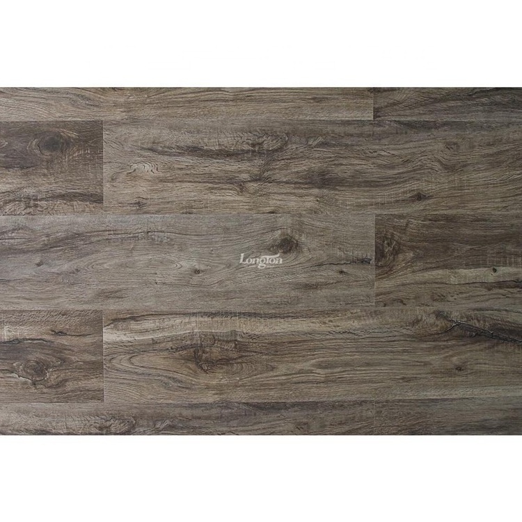 Wholesale Gray Floor Light Wood Home Interior PVC Sticker Hotel Wall Vinyl Floor Tiles