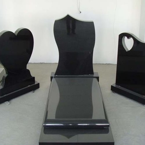 Black Marble Monument Tombstone Cemetery  For Graves Set  European Style Tombstone Muslim Tombstone