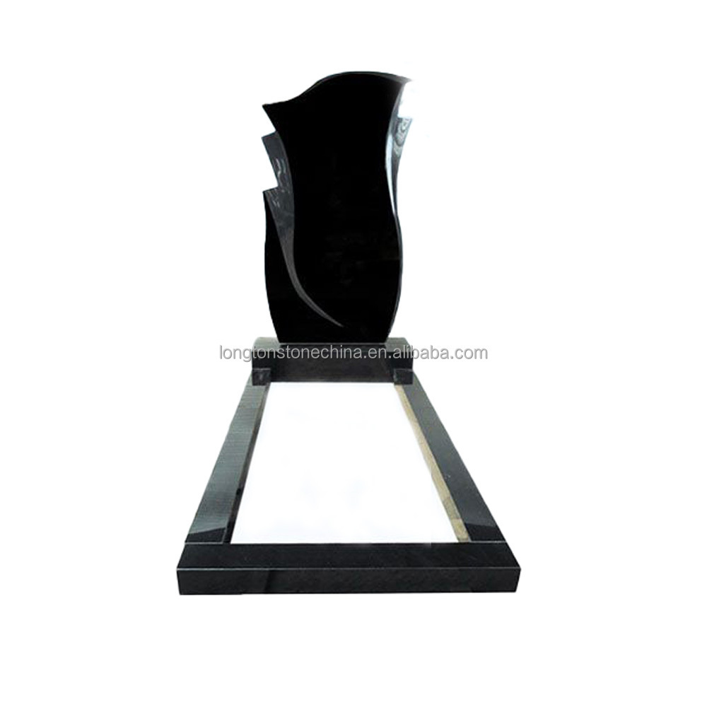 Black Granite Monument Design Funeral Cemetery Natural Granite Cheap Price Tombstone Design Headstone For Grave