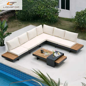 modular teak outdoor sofa sectional sofa sets outdoor teak wood patio garden furniture