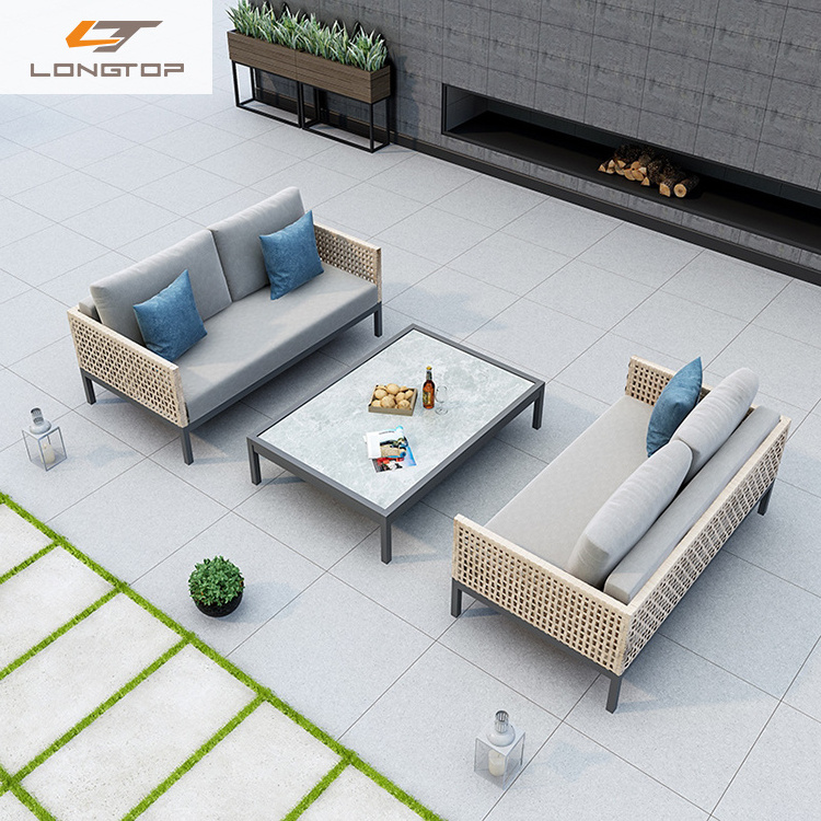 Good Quality Garden Wicker Sectional Corner Sofa Set Likable Outdoor Furniture