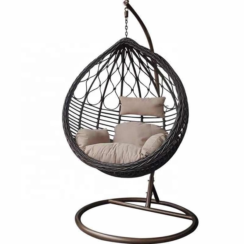 Outdoor hanging chair hanging basket wicker chair household rocking chair balcony homestay swing