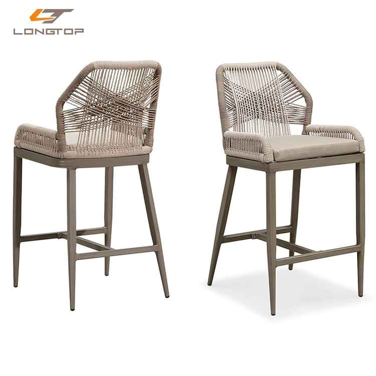 Promotion Black Bar Stool Restaurant Foshan Outdoor Furniture