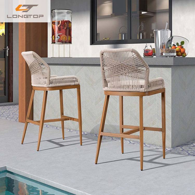 Promotion Black Bar Stool Restaurant Foshan Outdoor Furniture