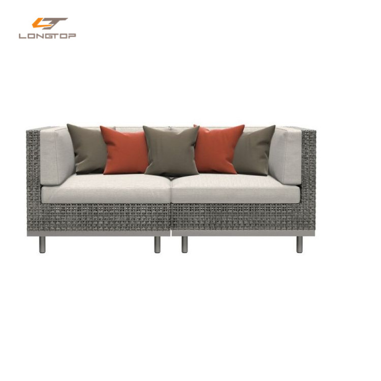 Good Quality Exterior Furniture With Fire Pit Rattan Sofa