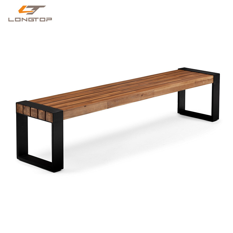 High Fashion Reatoration Garden Bench Teak Wedi Chaperone Porch Picnic Long Size Chair Bench