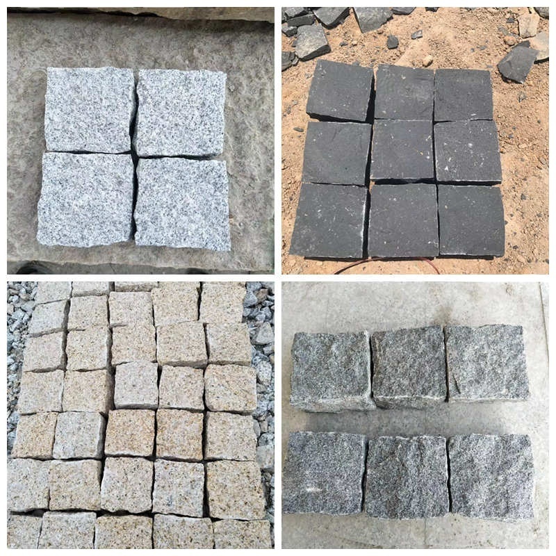 outdoor tiles for driveway paving stone G654 Granite paving bricks stone  tile paving stone