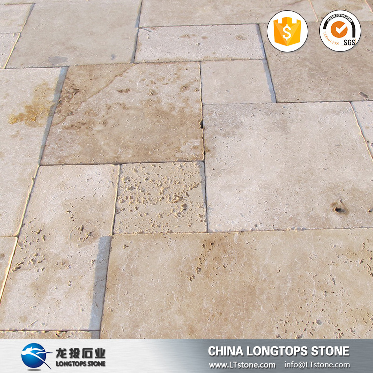 Ivory Travertine Paver Light travertine marble slabs