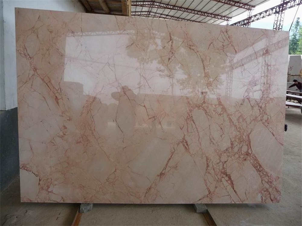 Rose marble tile,rosa aurora marble tiles slabs,rosa marble tile