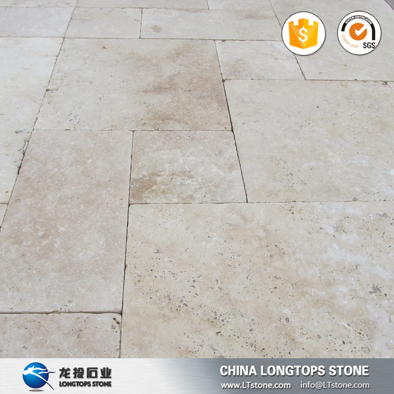 Ivory Travertine Paver Light travertine marble slabs