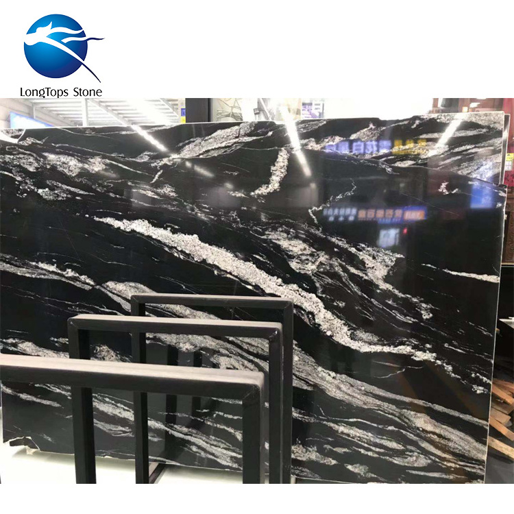 Best Price black forest gold granite black volcano granite gold granite