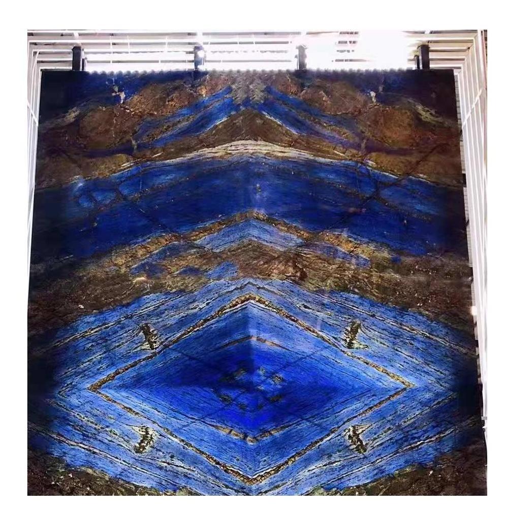 Natural Onyx marble blue stone blue marble slabs