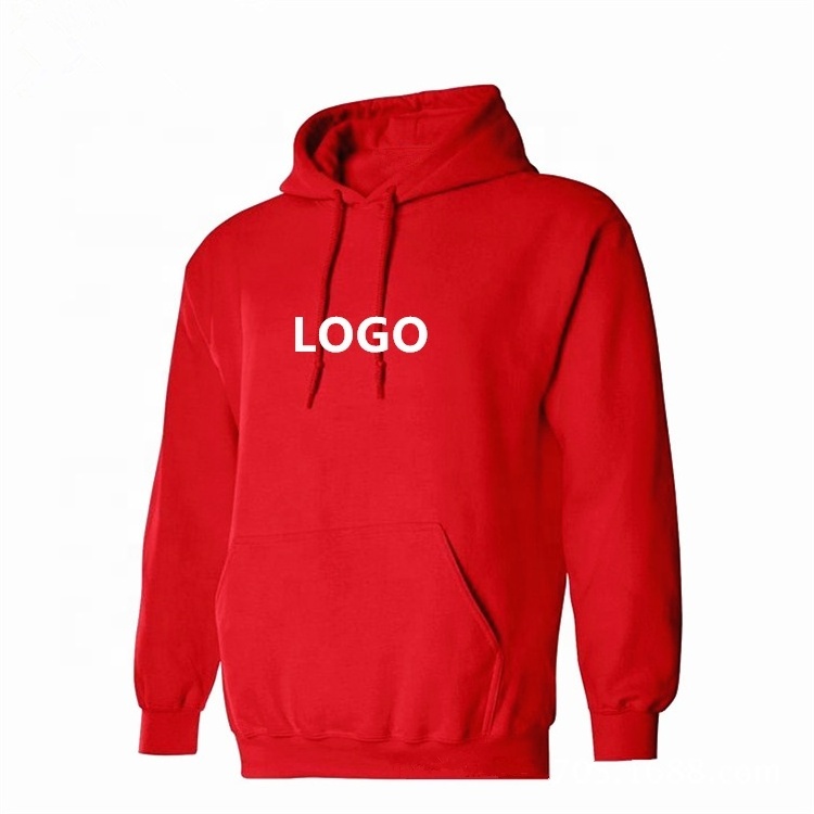 Custom 100% Cotton Fleece Thick Heavy Pullover Sweatshirt Unisex Drop Shoulder French Terry Men's Hoodies Jumpers